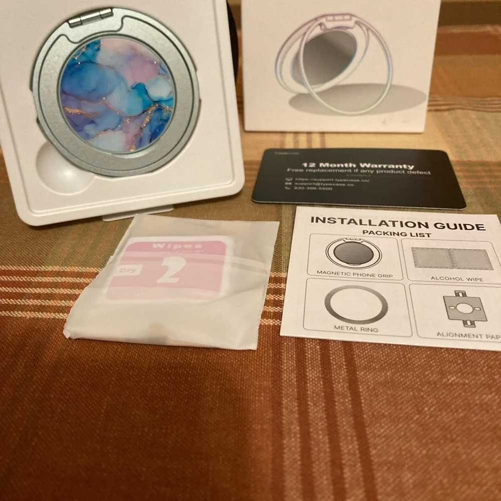 Phone Grip with Ring for Smartphones